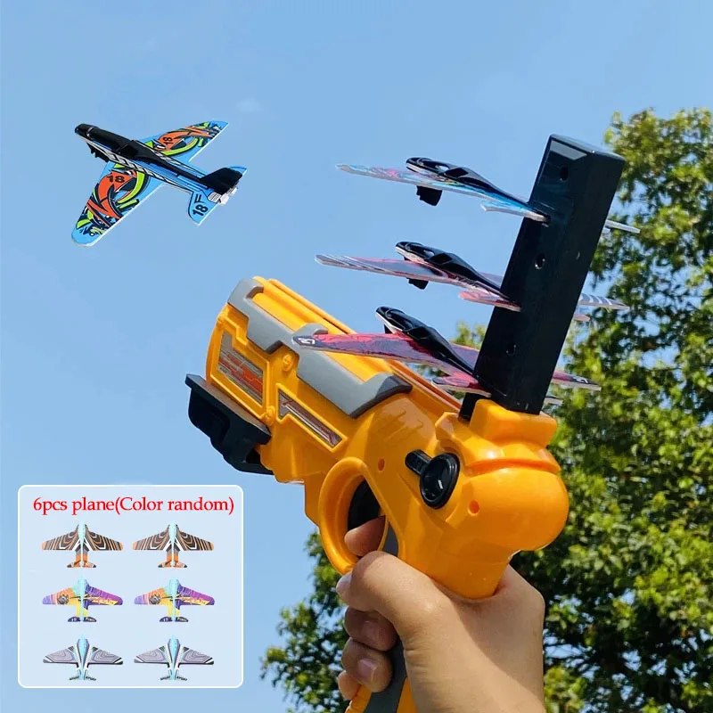 Catapult Launcher Toy - Vliegtuigwerper Bubble Catapult met 6 kleine