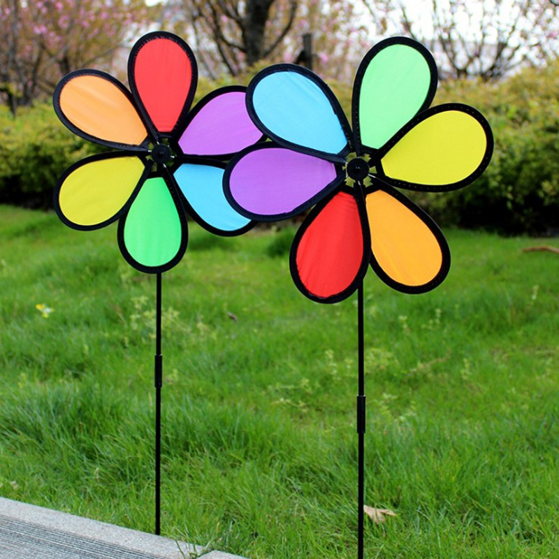 Kids Yard Toys - 【M】1 stuk kleurrijke windmolen windspinner ornament