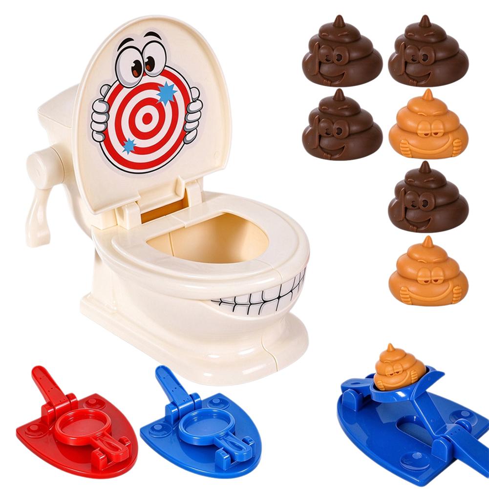 Catapult Launcher Toy - Mini Toilet Poep Launcher Speelgoed Anti