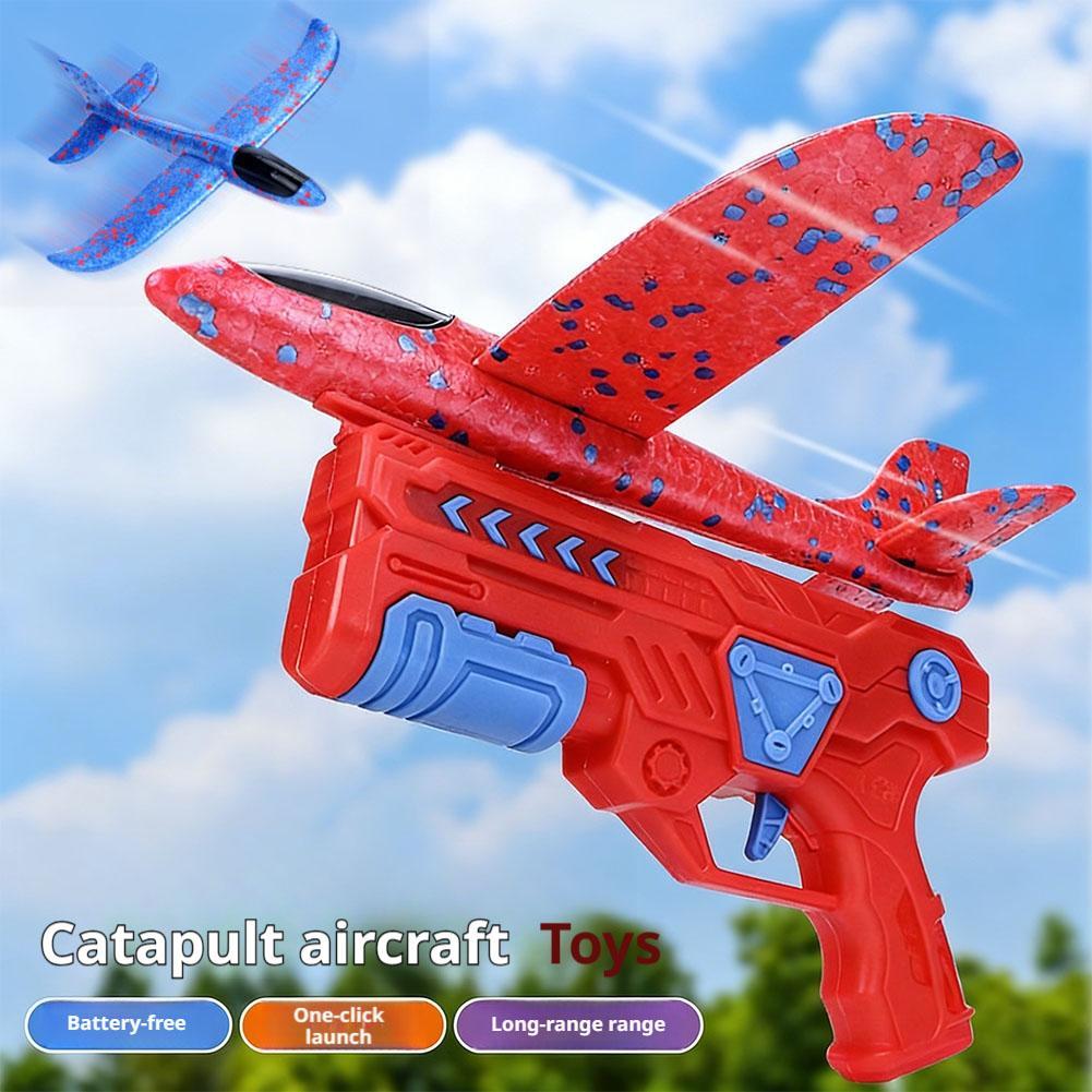 Gloeiende schuimvliegtuigen 10 - Catapult Launcher Toy recensie en prijs