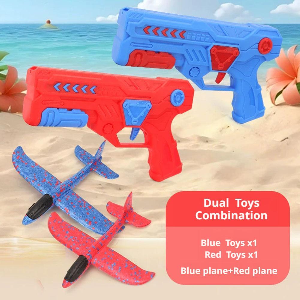 Gloeiende schuimvliegtuigen 10 - Catapult Launcher Toy recensie en prijs