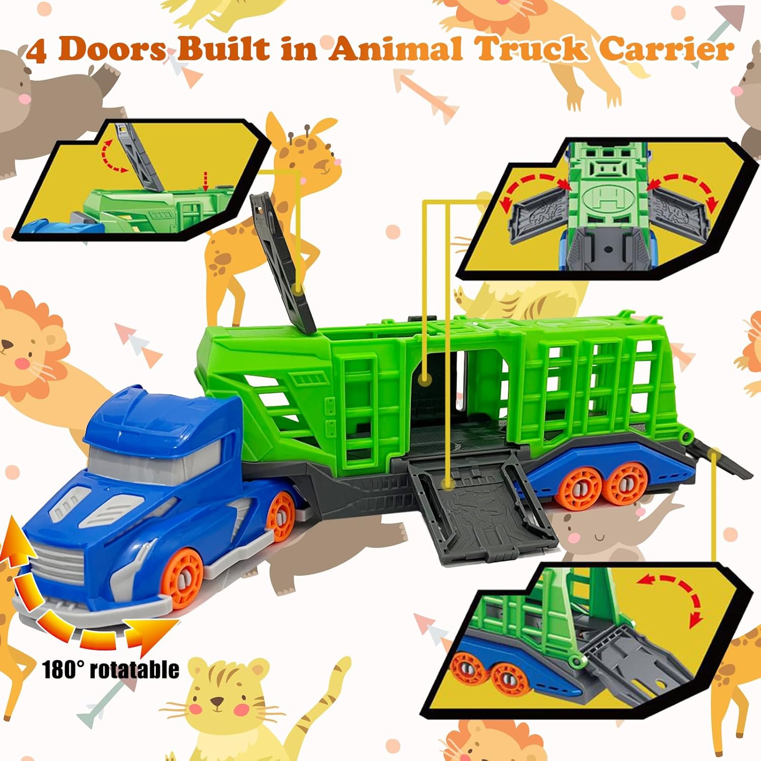 Dinosaurus Dieren Transportvoe - Kids Toys Xmas recensie en prijs