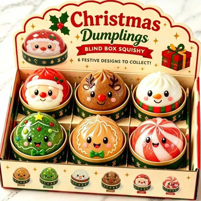 Kerst Dumpling Squishy Knijpsp - Kids Toys Xmas recensie en prijs