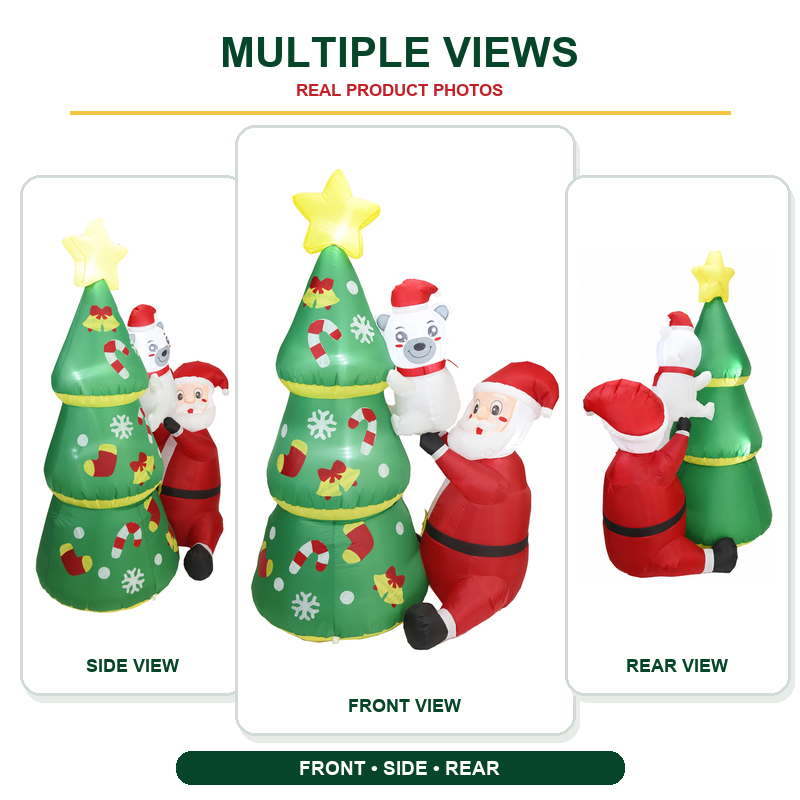 6FT Kerst opblaasbare Kerstman - Kids Yard Toys recensie en prijs