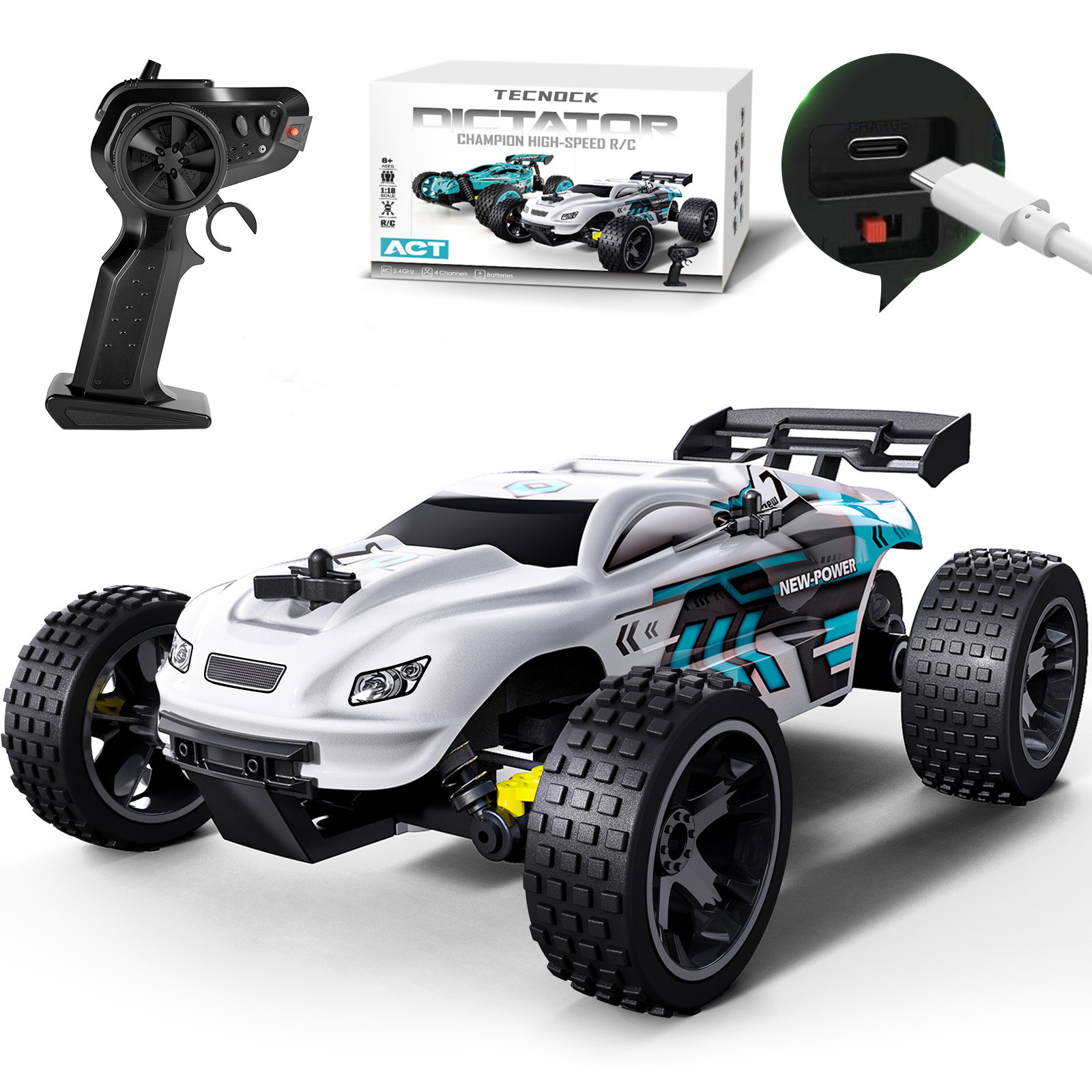 Hoge snelheid RC auto voor vol - Kids Toys Under 50 recensie en prijs