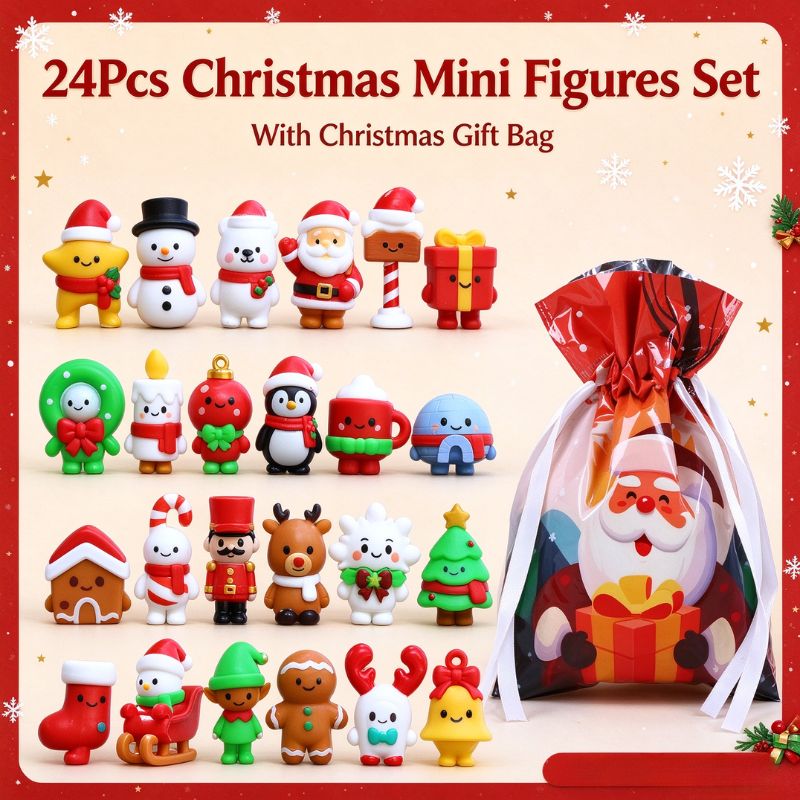 Kerst Mini Figuren Blind Bag S - Kids Toys Xmas recensie en prijs
