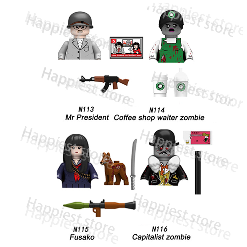 Moc City Halloween Zombie Walk - Kids Zombie Toys recensie en prijs