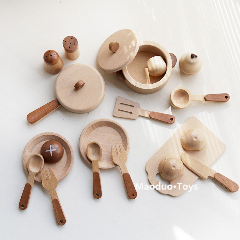 Maoduo Toys Beukenhouten Kinde - Kids Toys Kitchen Set recensie en prijs
