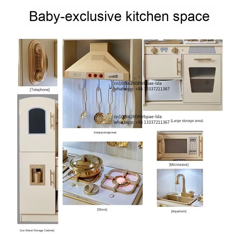 Educatieve houten speelkeuken  - Kids Toys Kitchen Set recensie en prijs