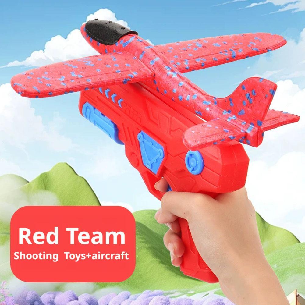 Gloeiende schuimvliegtuigen 10 - Catapult Launcher Toy recensie en prijs