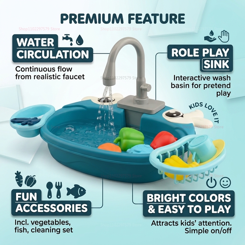 Interactief waterspeelgoed voo - Kids Toys Kitchen Set recensie en prijs