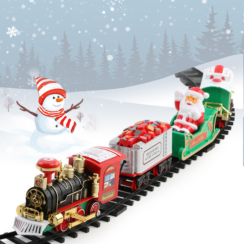 Elektrische kersttreinset met  - Kids Toys Xmas recensie en prijs