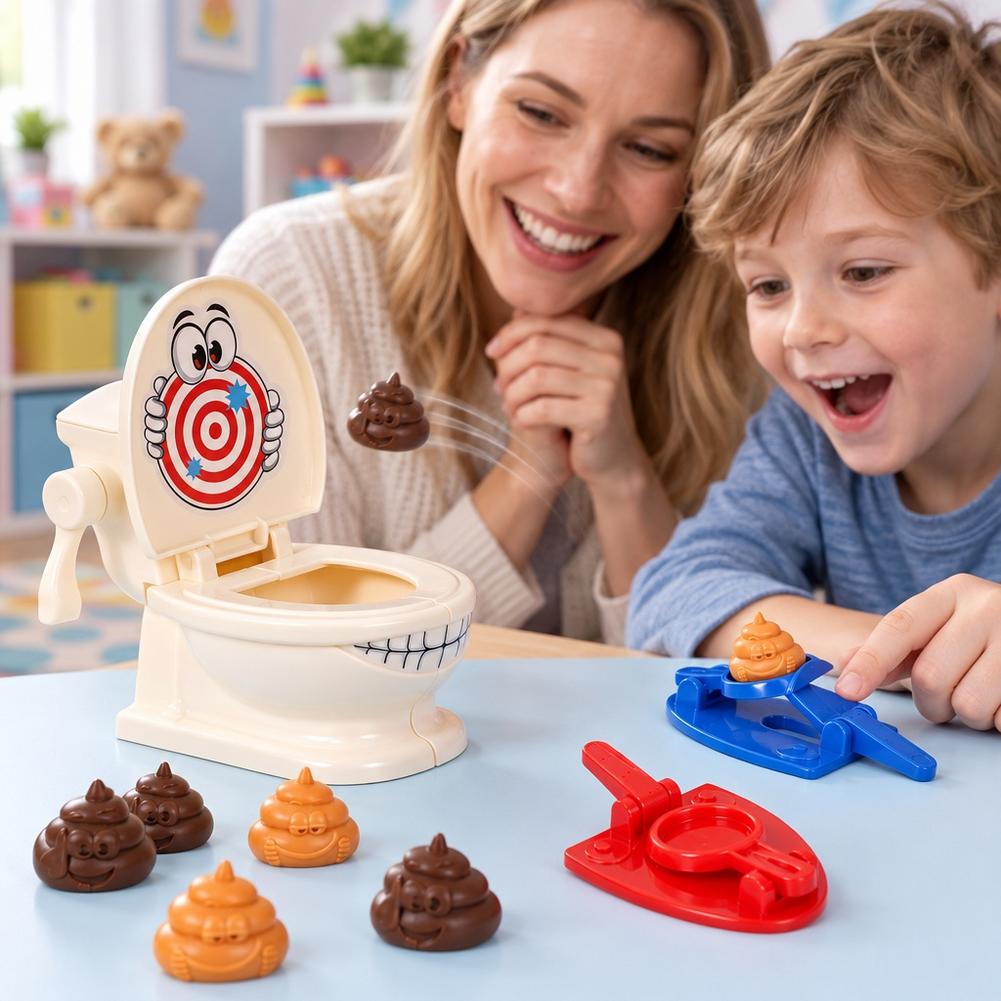 Mini Toilet Poep Launcher Spee - Catapult Launcher Toy recensie en prijs