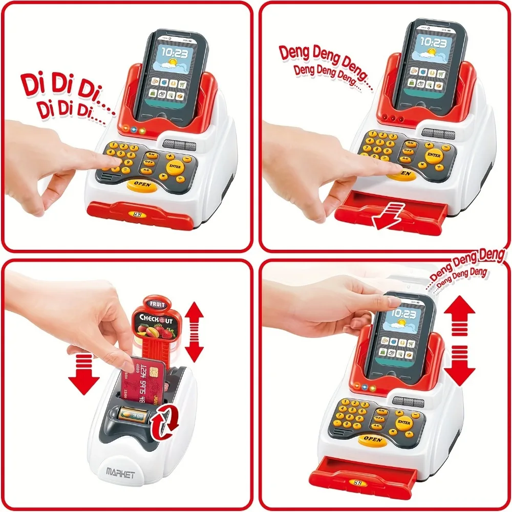 33PCS Speelgoedkassa voor kind - Toy Cash Register recensie en prijs